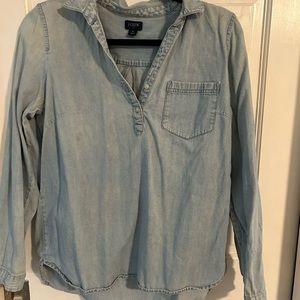 JCrew M Jean Shirt